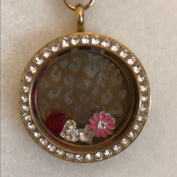 Origami Owl charm necklace - Picture 2 of 4